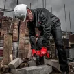 Milwaukee M12 HJBL5-0 akkus fekete színű fűthető kabát 12V akku és töltő nélkül L