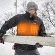 Milwaukee M12 HJBL5-0 akkus fekete színű fűthető kabát 12V akku és töltő nélkül XL
