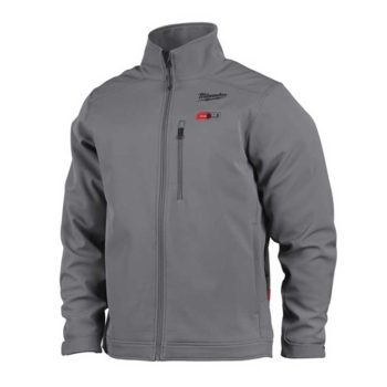   Milwaukee M12 HJGREY5-0 akkus szürke színű fűthető kabát 12V akku és töltő nélkül S