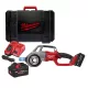 Milwaukee 1 1” akkus csőmenetvágó M18 FUEL M18 FPT114-802CA 2x8,0 Ah, szerszámkofferben