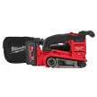 Milwaukee akkus szalagcsiszoló M18 FBTS75-552X 18V 2x5,5 Ah, HD kofferben