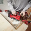 Milwaukee akkus szalagcsiszoló M18 FBTS75-552X 18V 2x5,5 Ah, HD kofferben