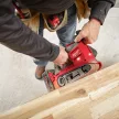 Milwaukee akkus szalagcsiszoló M18 FBTS75-552X 18V 2x5,5 Ah, HD kofferben