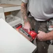 Milwaukee akkus szalagcsiszoló M18 FBTS75-552X 18V 2x5,5 Ah, HD kofferben