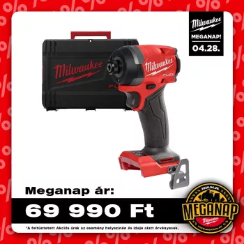   Milwaukee akkus ütvecsavarozó M18 FUEL FID3-0X 18V alapgép