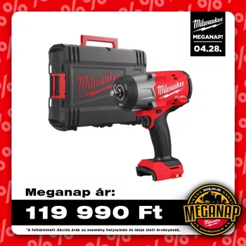   Milwaukee | FUEL akkus ütvecsavarozó M18 FHIW2F12-0X 18V alapgép