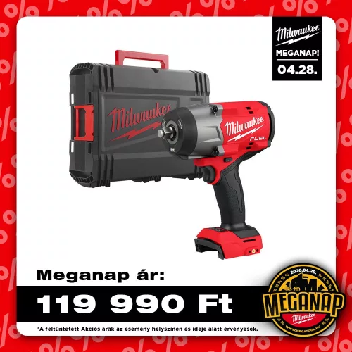 Milwaukee | FUEL akkus ütvecsavarozó M18 FHIW2F12-0X 18V alapgép