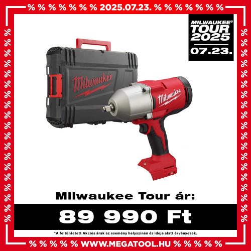 Milwaukee akkus ütvecsavarozó M18 BLHIWF12-0X 18V alapgép