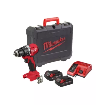   Milwaukee akkus ütvefúró-csavarozó M18 BLPDRC-202C 18V 2x2,0 Ah