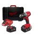 Milwaukee akkus ütvefúró-csavarozó M18 BLPDRC-502C 18V 2x5,0 Ah