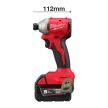 Milwaukee akkus ütvecsavarozó M18 BLIDR-502X 18V 2x5,0 Ah