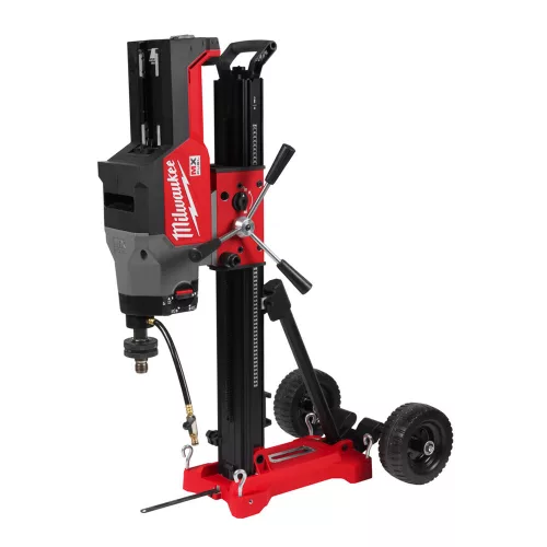 Milwaukee akkus gyémántfúró MXF DCD350 KIT-122 2x12 Ah akkumulátorral és fúróállvánnyal