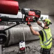 Milwaukee akkus gyémántfúró MXF DCD350 KIT-122 2x12 Ah akkumulátorral és fúróállvánnyal