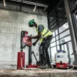 Milwaukee akkus gyémántfúró MXF DCD350 KIT-122 2x12 Ah akkumulátorral és fúróállvánnyal