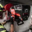 Milwaukee akkus gyémántfúró MXF DCD350 KIT-122 2x12 Ah akkumulátorral és fúróállvánnyal