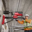 Milwaukee akkus gyémántfúró MXF DCD350 KIT-122 2x12 Ah akkumulátorral és fúróállvánnyal