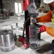 Milwaukee akkus gyémántfúró MXF DCD350 KIT-122 2x12 Ah akkumulátorral és fúróállvánnyal