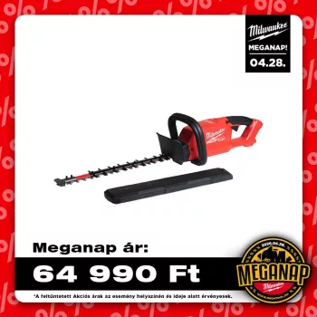   Milwaukee | akkus sövénynyíró 45 cm M18 FHET45-0 18V alapgép