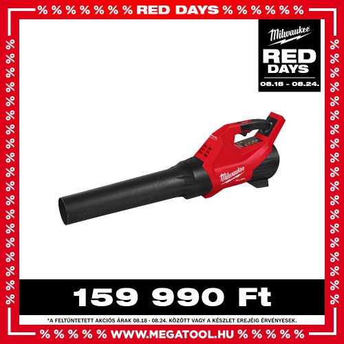 Milwaukee akkus lombfúvó M18 FBLG3-802 18V 2x8,0 Ah
