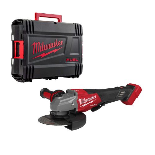 Milwaukee akkus sarokcsiszoló M18 FUEL FHSAG150XPDB2-0X 18V alapgép, HD kofferben
