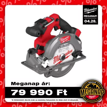  Milwaukee akkus körfűrész M18 FUEL FCS552-0 18V alapgép, kartondobozban