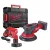 Milwaukee akkus excentercsiszoló M12 FROS5-502X 12V 2x5,0 Ah, Heavy Duty kofferben