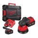 Milwaukee akkus excentercsiszoló 125 mm M18FROS125-502X 18V 2x5,0 Ah, HD kofferben