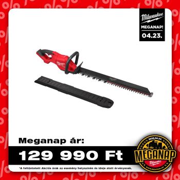   Milwaukee akkus sövényvágó M18 FUEL FHET75G2-0 18V akku és töltő nélkül