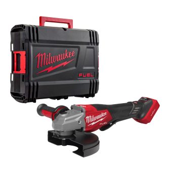   Milwaukee akkus sarokcsiszoló M18 FHSAGO180VXPDB2-0X 18V alapgép, HD kofferben