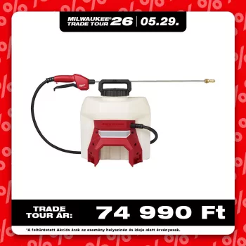   Milwaukee SWITCHTANK vegyszer permetező tartály M18 BBPFP2-CST - 15 liter