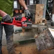 Milwaukee akkus láncfűrész 35cm M18 FCHS35-122 18V 2x12,0 Ah FORGE akkumulátor