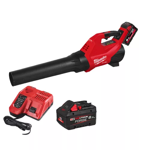 Milwaukee akkus lombfúvó M18 FBLG3-802 18V 2x8,0 Ah FORGE akkumulátorral