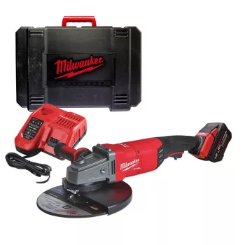   Milwaukee akkus sarokcsiszoló M18 FLAG230XPDB-121C 18V 1x12,0 Ah FORGE akkumulátorral