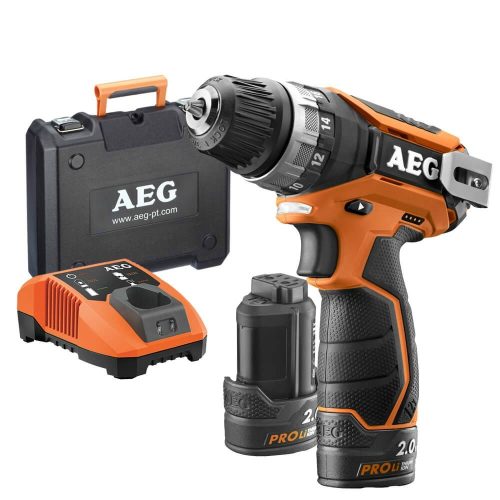 AEG akkus fúrócsavarozó BS 12C2 Li-202C 12V 2,0Ah