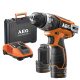 AEG akkus fúrócsavarozó BS 12C2 Li-202C 12V 2,0Ah