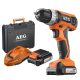 AEG akkus fúrócsavarozó BS12G3LI-202C 12V 2x2,0Ah