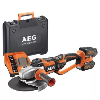   AEG akkus sarokcsiszoló BEWS 18-230 BL LI-602C 18V 2x6,0Ah, 230mm
