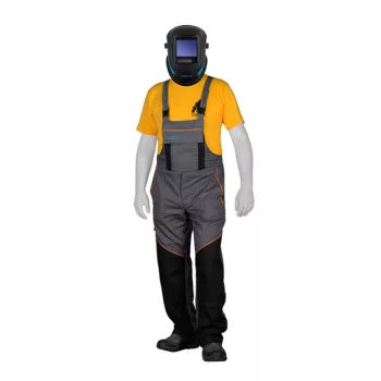 Iweld Welding Pro hegesztő kantáros nadrág, S