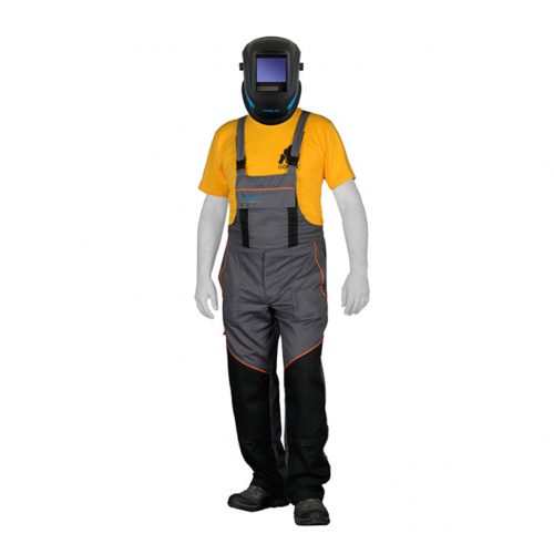 Iweld Welding Pro hegesztő kantáros nadrág, S