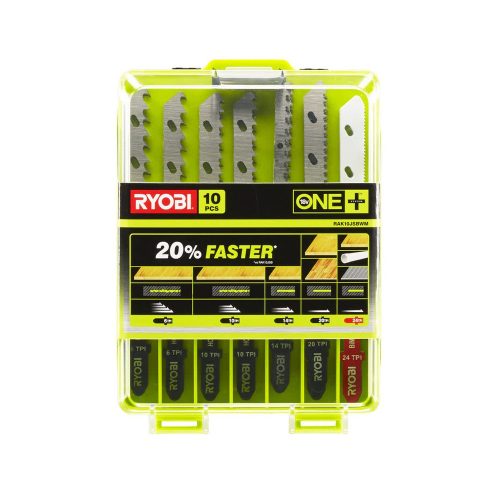 Ryobi dekopírfűrészlap készlet RAK10JSBWM 10db/cs