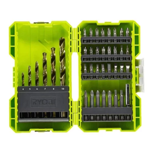 Ryobi RAK38SDD fúró- és csavarhúzókészlet 38 db