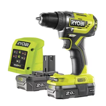 Ryobi akkus fúrócsavarozó R18DD5-220S 18V 2x2,0Ah