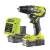Ryobi akkus fúrócsavarozó R18DD5-220S 18V 2x2,0Ah