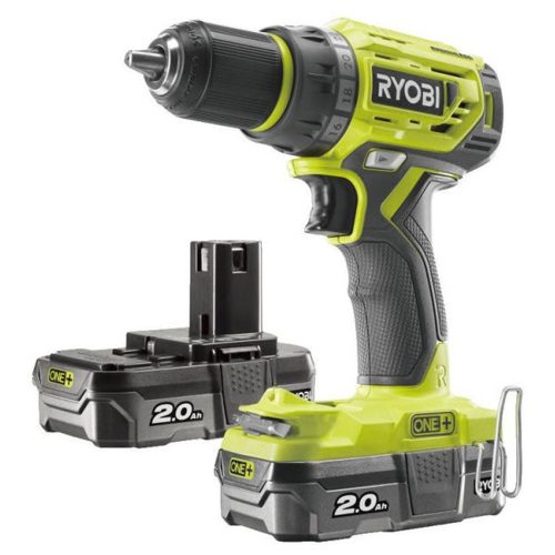 Ryobi akkus fúrócsavarozó R18DD7-220S 18V 2x2,0Ah