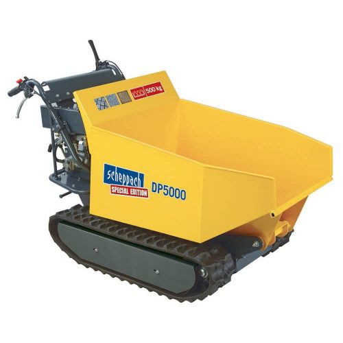 Scheppach benzinmotoros hernyótalpas szállítógép DP 5000 196cm3