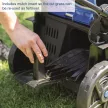 Scheppach akkus fűnyíró indukciós motor 4 in 1, BC-MP380-X-SET XL2, IXES 20V, 2x4Ah akku, töltő