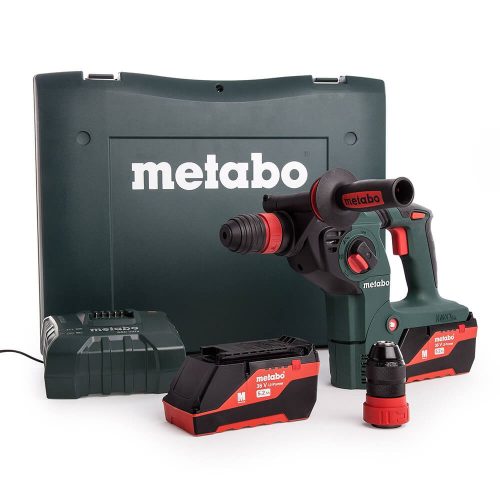 Metabo akkus SDS-Plus fúró-vésokalapács KHA 36 LTX 36V 2x5,2Ah kofferben