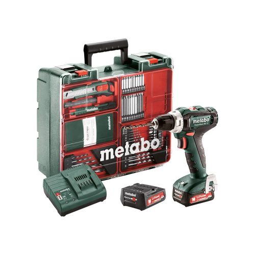 Metabo akkus fúrócsavarozó PowerMaxx BS 12 Set 12V 2x2,0Ah