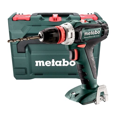 Metabo akkus fúrócsavarozó PowerMaxx BS 12 Quick 12V alapgép Metabox kofferben