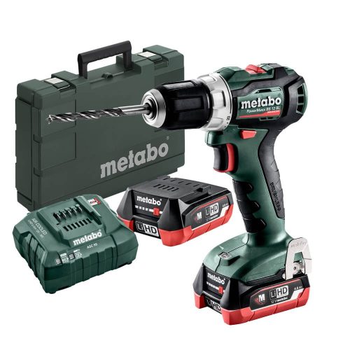 Metabo akkus fúrócsavarozó PowerMaxx BS 12 BL 12V 2x4,0Ah